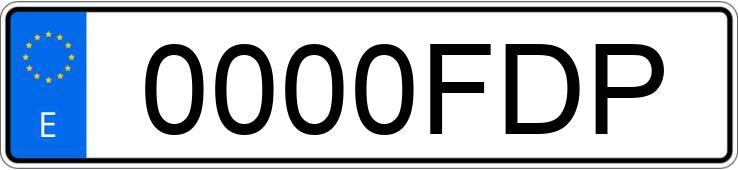 Numer rejestracyjny 0000FDP posiada CITROEN C4