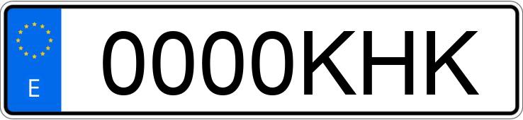 Numer rejestracyjny 0000KHK posiada OPEL ASTRA Numer rejestracyjny 0000KHK posiada OPEL ASTRA