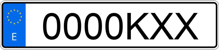 Numer rejestracyjny 0000KXX posiada RENAULT CLIO