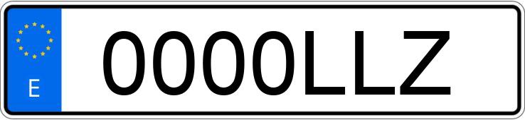 Numer rejestracyjny 0000LLZ posiada OPEL CORSA