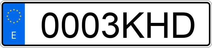 Numer rejestracyjny 0003KHD posiada CITROEN BERLINGO Numer rejestracyjny 0003KHD posiada CITROEN BERLINGO