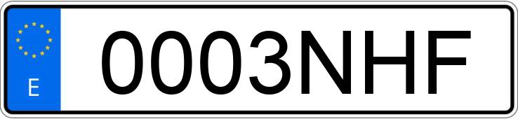 Numer rejestracyjny 0003NHF posiada TOYOTA YARIS Numer rejestracyjny 0003NHF posiada TOYOTA YARIS