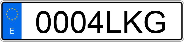 Numer rejestracyjny 0004LKG posiada VOLVO S60 Numer rejestracyjny 0004LKG posiada VOLVO S60