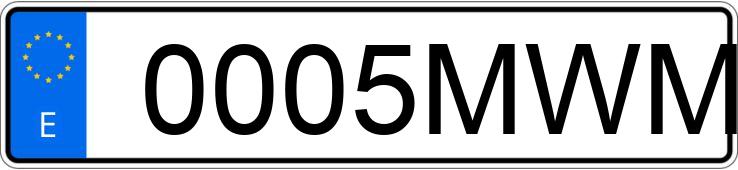 Numer rejestracyjny 0005MWM posiada TESLA MODEL Y Numer rejestracyjny 0005MWM posiada TESLA MODEL Y