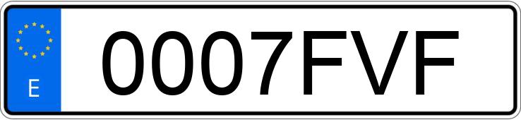 Numer rejestracyjny 0007FVF posiada RENAULT CLIO