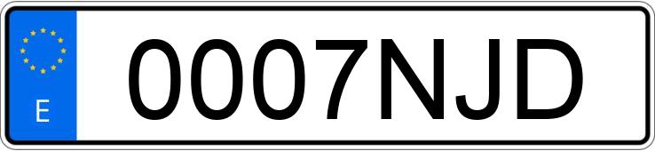 Numer rejestracyjny 0007NJD posiada HYUNDAI TUCSON 1.6 T 48V MAXX DT