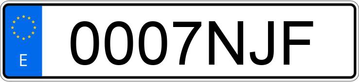 Numer rejestracyjny 0007NJF posiada TOYOTA YARIS Numer rejestracyjny 0007NJF posiada TOYOTA YARIS