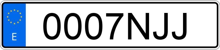 Numer rejestracyjny 0007NJJ posiada FORD PUMA Numer rejestracyjny 0007NJJ posiada FORD PUMA