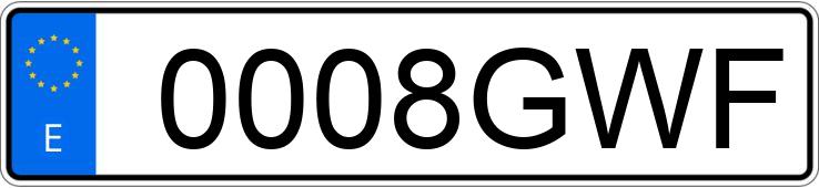 Numer rejestracyjny 0008GWF posiada MAZDA MAZDA2 Numer rejestracyjny 0008GWF posiada MAZDA MAZDA2