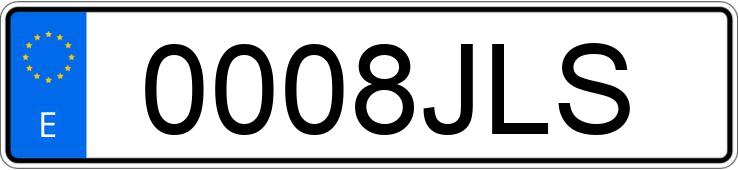 Numer rejestracyjny 0008JLS posiada PEUGEOT 208