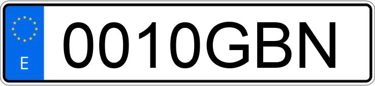 Numer rejestracyjny 0010GBN posiada VOLKSWAGEN PASSAT Numer rejestracyjny 0010GBN posiada VOLKSWAGEN PASSAT