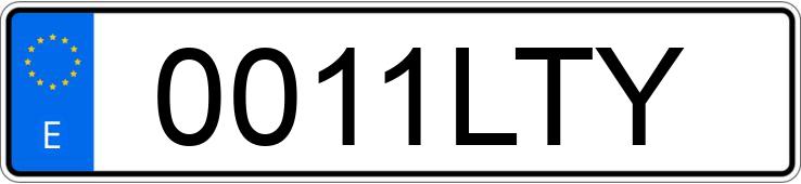 Numer rejestracyjny 0011LTY posiada BMW SERIE 4 G82 M4 COMPETITION Numer rejestracyjny 0011LTY posiada BMW SERIE 4 G82 M4 COMPETITION