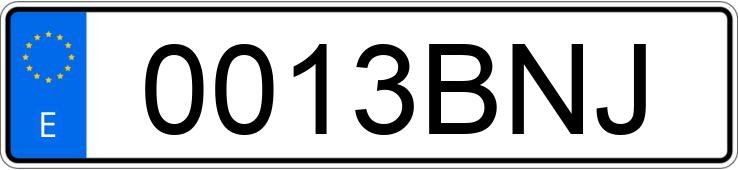 Numer rejestracyjny 0013BNJ posiada PEUGEOT 307 Numer rejestracyjny 0013BNJ posiada PEUGEOT 307