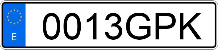 Numer rejestracyjny 0013GPK posiada NISSAN QASHQAI Numer rejestracyjny 0013GPK posiada NISSAN QASHQAI