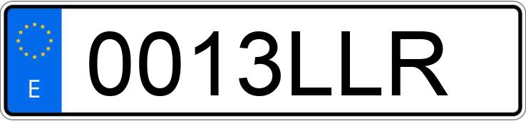 Numer rejestracyjny 0013LLR posiada PEUGEOT 2008 Numer rejestracyjny 0013LLR posiada PEUGEOT 2008