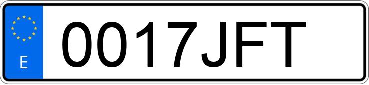 Numer rejestracyjny 0017JFT posiada RENAULT CLIO Numer rejestracyjny 0017JFT posiada RENAULT CLIO