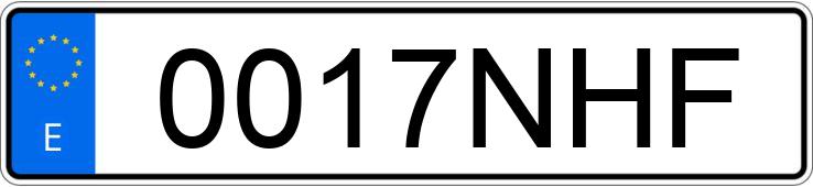 Numer rejestracyjny 0017NHF posiada MERCEDES GLC (254) Numer rejestracyjny 0017NHF posiada MERCEDES GLC (254)