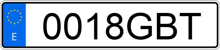 Numer rejestracyjny 0018GBT posiada AUDI A4 Numer rejestracyjny 0018GBT posiada AUDI A4