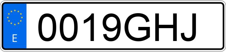 Numer rejestracyjny 0019GHJ posiada OPEL CORSA Numer rejestracyjny 0019GHJ posiada OPEL CORSA