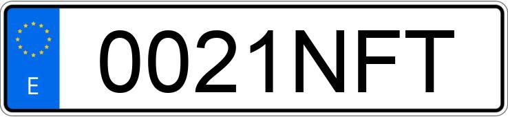 Numer rejestracyjny 0021NFT posiada NISSAN QASHQAI