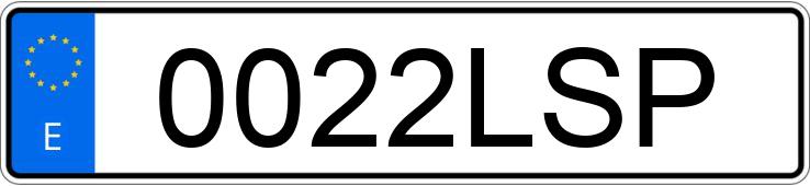 Numer rejestracyjny 0022LSP posiada SKODA KODIAQ