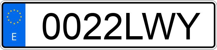 Numer rejestracyjny 0022LWY posiada PEUGEOT 208 Numer rejestracyjny 0022LWY posiada PEUGEOT 208