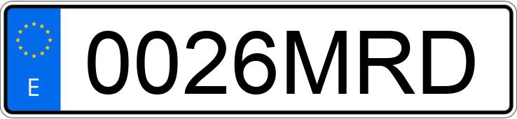 Numer rejestracyjny 0026MRD posiada MERCEDES GLA (247)