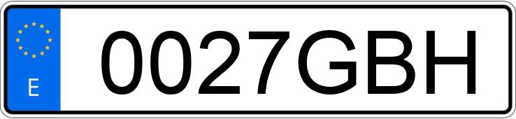 Numer rejestracyjny 0027GBH posiada SEAT ALTEA