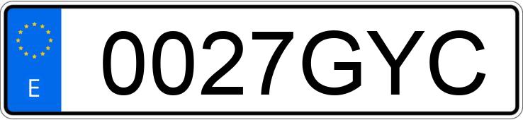Numer rejestracyjny 0027GYC posiada SYM JET 125 Numer rejestracyjny 0027GYC posiada SYM JET 125
