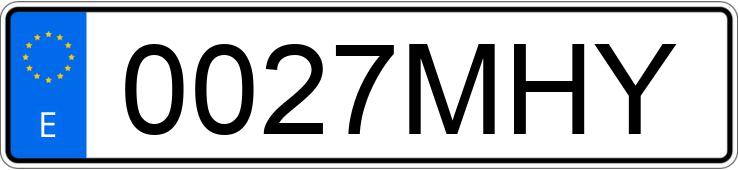 Numer rejestracyjny 0027MHY posiada KTM 1290 SUPER ADVENTURE Numer rejestracyjny 0027MHY posiada KTM 1290 SUPER ADVENTURE