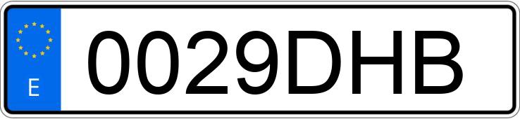 Numer rejestracyjny 0029DHB posiada BMW SERIE 5 Numer rejestracyjny 0029DHB posiada BMW SERIE 5