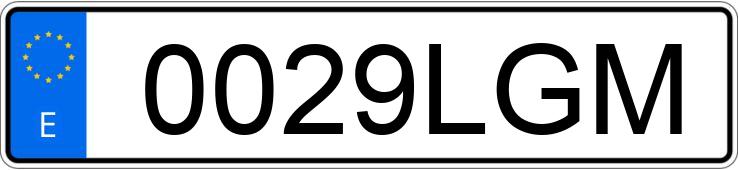 Numer rejestracyjny 0029LGM posiada PEUGEOT 308