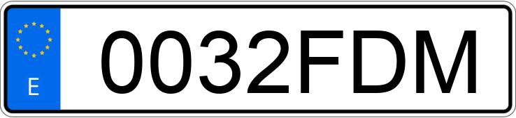 Numer rejestracyjny 0032FDM posiada BMW SERIE 3 Numer rejestracyjny 0032FDM posiada BMW SERIE 3