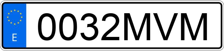 Numer rejestracyjny 0032MVM posiada MERCEDES CLA (118)