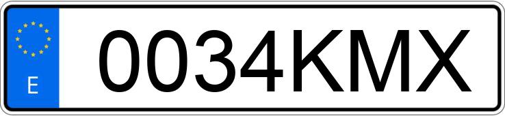 Numer rejestracyjny 0034KMX posiada CITROEN C4 CACTUS Numer rejestracyjny 0034KMX posiada CITROEN C4 CACTUS