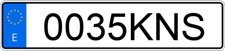 Numer rejestracyjny 0035KNS posiada FIAT FIORINO Numer rejestracyjny 0035KNS posiada FIAT FIORINO