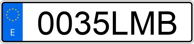 Numer rejestracyjny 0035LMB posiada BMW X4 Numer rejestracyjny 0035LMB posiada BMW X4