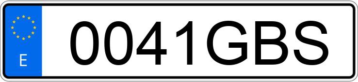 Numer rejestracyjny 0041GBS posiada AUDI Q7 Numer rejestracyjny 0041GBS posiada AUDI Q7