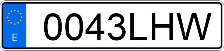 Numer rejestracyjny 0043LHW posiada OPEL ASTRA Numer rejestracyjny 0043LHW posiada OPEL ASTRA