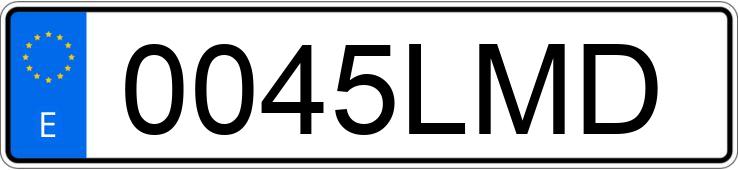 Numer rejestracyjny 0045LMD posiada VOLKSWAGEN TOUAREG