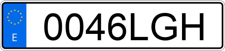 Numer rejestracyjny 0046LGH posiada FIAT TIPO