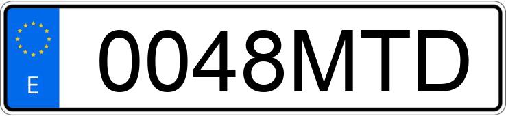 Numer rejestracyjny 0048MTD posiada MERCEDES CLA (118)