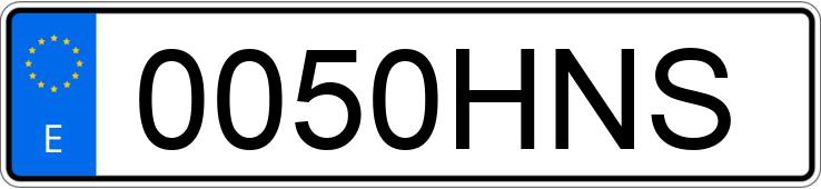 Numer rejestracyjny 0050HNS posiada RENAULT TWINGO