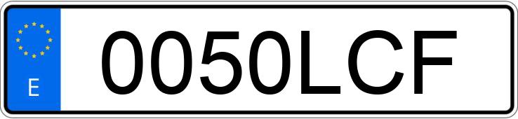 Numer rejestracyjny 0050LCF posiada QUADRO QOODER