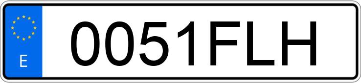 Numer rejestracyjny 0051FLH posiada MINI MINI