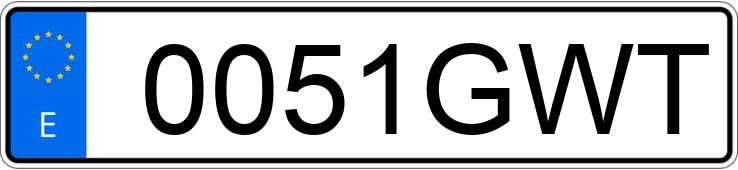 Numer rejestracyjny 0051GWT posiada OPEL CORSA Numer rejestracyjny 0051GWT posiada OPEL CORSA