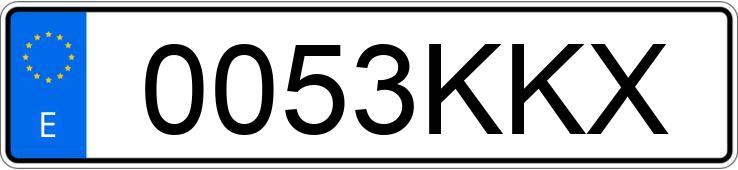 Numer rejestracyjny 0053KKX posiada RENAULT GRAND KANGOO Numer rejestracyjny 0053KKX posiada RENAULT GRAND KANGOO