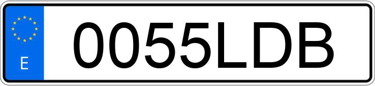 Numer rejestracyjny 0055LDB posiada DACIA SANDERO STEPWAY