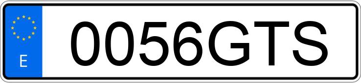 Numer rejestracyjny 0056GTS posiada OPEL INSIGNIA Numer rejestracyjny 0056GTS posiada OPEL INSIGNIA