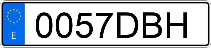 Numer rejestracyjny 0057DBH posiada MERCEDES C (203) Numer rejestracyjny 0057DBH posiada MERCEDES C (203)